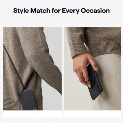 Кевларен кейс с MagSafe за Samsung Galaxy S26 Ultra - Techsuit Aramid Fiber MagSafe Ultra Slim Case (черен) 6