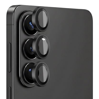 Предпазни стъклени лещи за камерата на Samsung Galaxy S26, Samsung Galaxy S26 Plus - Blueo Camera Lens Protector (черен) 2
