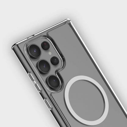 Хибриден кейс с висока степен на защита с MagSafe за Samsung Galaxy S26 Ultra - Blueo Crystal+ Anti-Drop MagSafe Case (прозрачен) 4