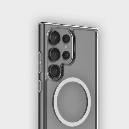 Хибриден кейс с висока степен на защита с MagSafe за Samsung Galaxy S26 Ultra - Blueo Crystal+ Anti-Drop MagSafe Case (прозрачен) 6