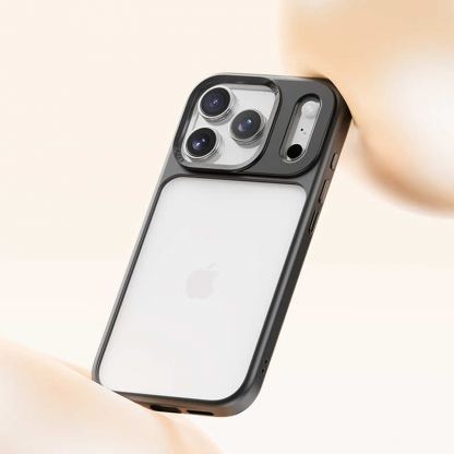 Хибриден удароустойчив кейс за iPhone 17 Pro - Rock Guard Lens Protection Case (прозрачен) 3