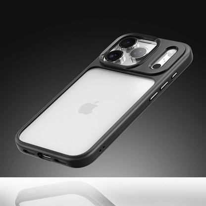 Хибриден удароустойчив кейс за iPhone 17 Pro - Rock Guard Lens Protection Case (прозрачен) 5