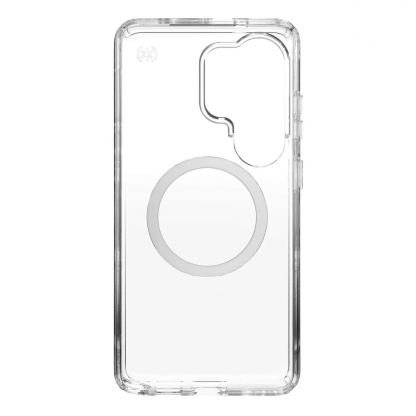 Удароустойчив хибриден кейс с Magsafe за Samsung Galaxy S26 Ultra, Samsung Galaxy S25 Ultra - Speck Presidio Perfect Clear MagSafe Case (прозрачен) 3