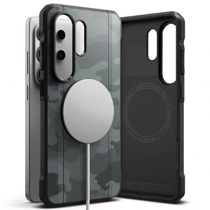 Силиконов (TPU) калъф с MagSafe за Samsung Galaxy S26 Ultra - Ringke Onyx Alpha Camo Magnetic MagSafe Case 3