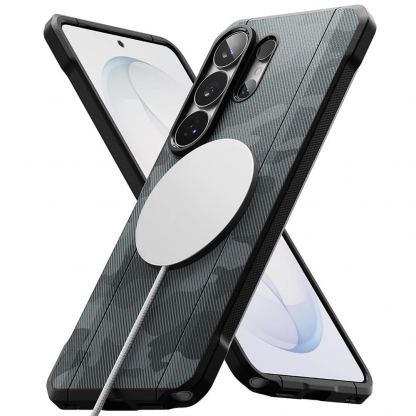 Силиконов (TPU) калъф с MagSafe за Samsung Galaxy S26 Ultra - Ringke Onyx Alpha Camo Magnetic MagSafe Case 4