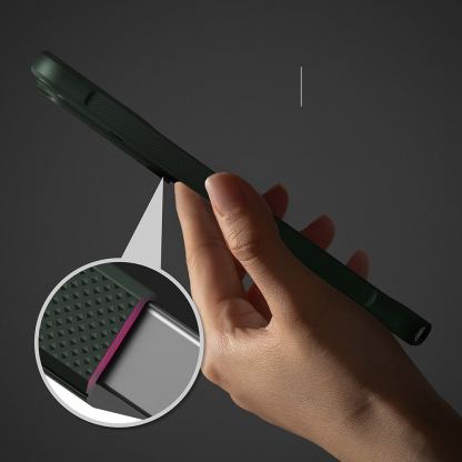 Силиконов (TPU) калъф с MagSafe за Samsung Galaxy S26 Ultra - Ringke Onyx Magnetic MagSafe Case (зелен) 6