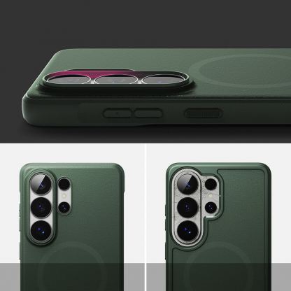 Силиконов (TPU) калъф с MagSafe за Samsung Galaxy S26 Ultra - Ringke Onyx Magnetic MagSafe Case (зелен) 7