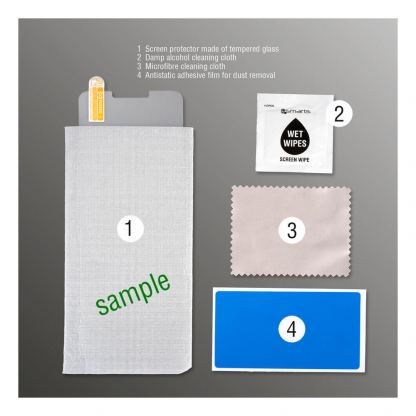 4smarts Second Glass Limited Cover - калено стъклено защитно покритие за дисплея на Samsung Galaxy A10 (прозрачен) 2