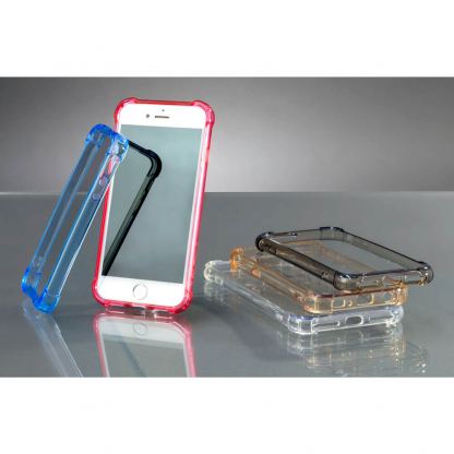 4smarts Hard Cover Ibiza - хибриден удароустойчив кейс за Samsung Galaxy A70 (прозрачен) 3