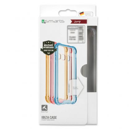 4smarts Hard Cover Ibiza - хибриден удароустойчив кейс за Samsung Galaxy A70 (прозрачен) 4