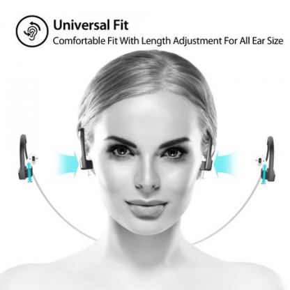 iLuv ClipBack Strap for Apple AirPods - силиконово въженце с кукички за безжични слушалки Apple AirPods (черен) 5