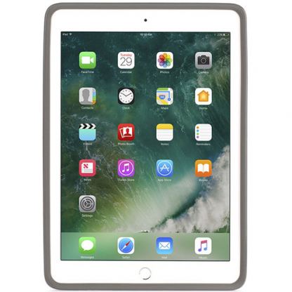 Griffin Survivor Journey Folio Case - хибриден удароустойчив калъф, тип папка за iPad Air 3 (2019), iPad Pro 10.5 (тъмносив) 4