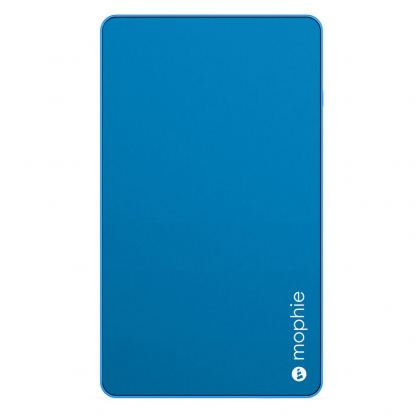 Mophie Powerstation Mini - външна батерия 3000 mAh с USB изход за зареждане за мобилни устройства (син) 2