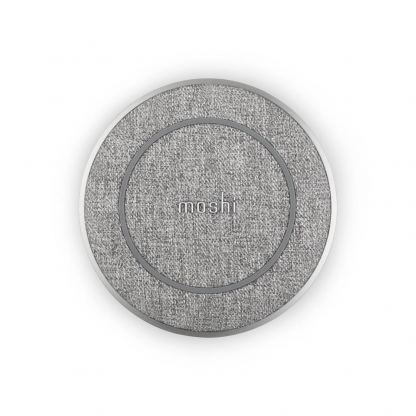 Moshi Otto Q Wireless Charging pad - поставка (пад) за безжично захранване за QI съвместими устройства (сив)
