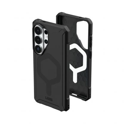Удароустойчив силиконов калъф с MagSafe за Samsung Galaxy S26 Ultra - Urban Armor Gear Essential Armor MagSafe Case (черен) 3