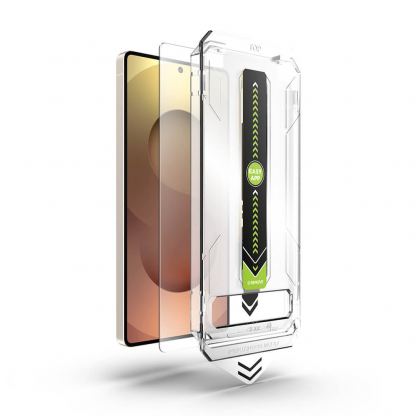 Стъклено защитно покритие за дисплея на Samsung Galaxy S26 Plus (2 броя) - Techsuit TitanGlass CrystalHD Tempered Glass (прозрачен) 2