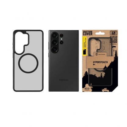 Хибриден удароустойчив кейс с MagSafe за Samsung Galaxy S26 Ultra - Tactical MagForce Hyperstealth Cover (черен) 3
