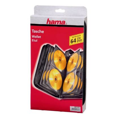 CD/DVD  класьор за 64 бр. черен 2