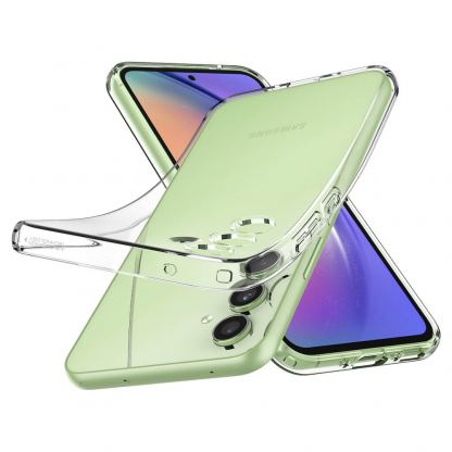 Тънък силиконов (TPU) калъф за Samsung Galaxy A54 5G (прозрачен)  - Spigen Liquid Crystal Case 7