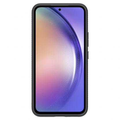 Силиконов (TPU) калъф с висока степен на защита за Samsung Galaxy A54 5G (черен-мат)  - Spigen Liquid Air Case 4