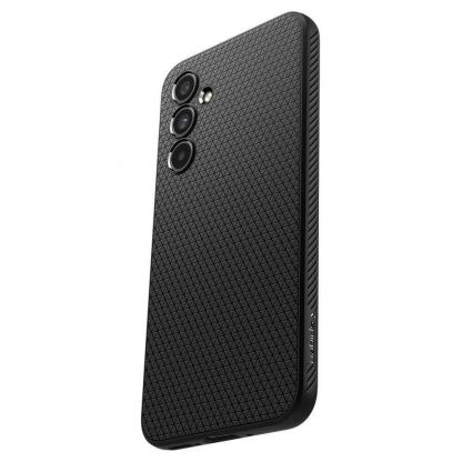 Силиконов (TPU) калъф с висока степен на защита за Samsung Galaxy A54 5G (черен-мат)  - Spigen Liquid Air Case 8