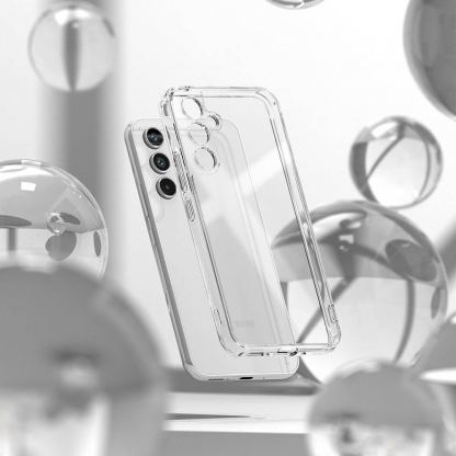 Хибриден удароустойчив кейс за Samsung Galaxy A54 5G - Ringke Fusion Crystal Case (прозрачен) 8