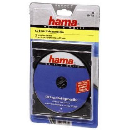 Почистващ комплект HAMA CD/CD-ROM/  DVD Laser Lens cleaner 2