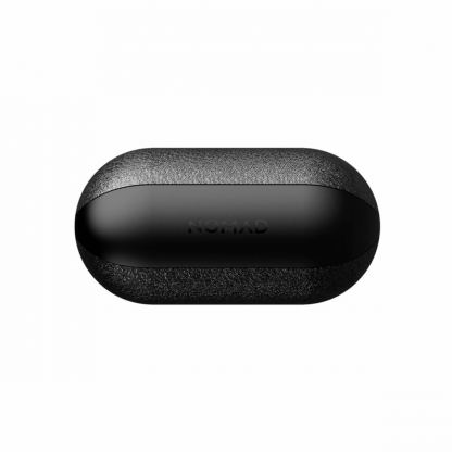 Nomad Leather Case - кожен (естествена кожа) кейс за Apple Airpods (черен) 5