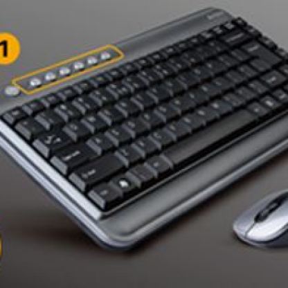 A4tech 7300N Комплект мини безжични клавиатура и мишка 2