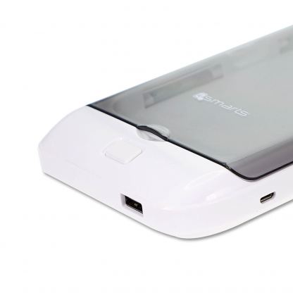 4smarts Wireless Power Bank MicroKill with UV sterilizer 5000mAh - външна батерия с безжично зареждане и UV стерилизатор (бял) 3