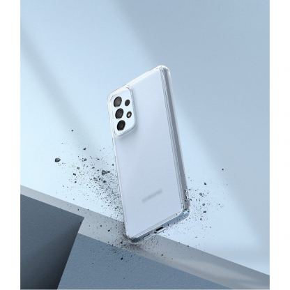 Хибриден удароустойчив кейс за Samsung Galaxy A53 5G - Ringke Fusion Matte Case (прозрачен-мат) 5