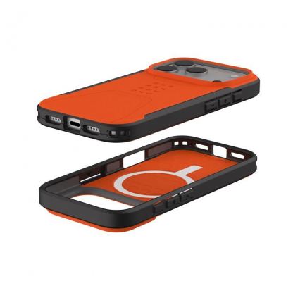 Удароустойчив хибриден кейс с MagSafe за iPhone 17 Pro - UAG Civilian MagSafe Case (оранжев) 3