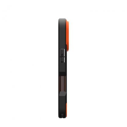Удароустойчив хибриден кейс с MagSafe за iPhone 17 Pro - UAG Civilian MagSafe Case (оранжев) 15