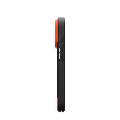 Удароустойчив хибриден кейс с MagSafe за iPhone 17 Pro - UAG Civilian MagSafe Case (оранжев) 16