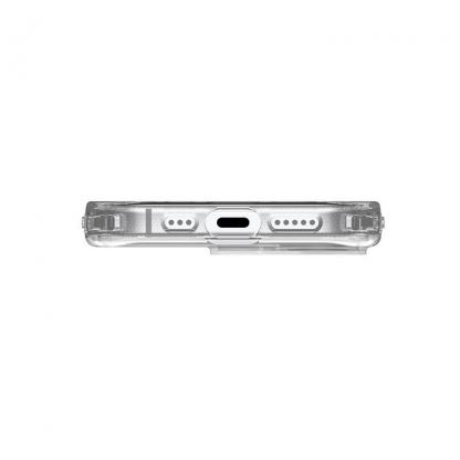 Удароустойчив хибриден кейс за iPhone 17 - UAG Plyo MagSafe Case (прозрачен-бял) 10