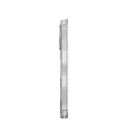 Удароустойчив хибриден кейс за iPhone 17 - UAG Plyo MagSafe Case (прозрачен-бял) 16