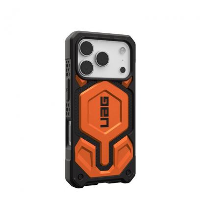 Удароустойчив хибриден кейс с MagSafe за iPhone 17 Pro - UAG Monarch Pro Case (оранжев) 2