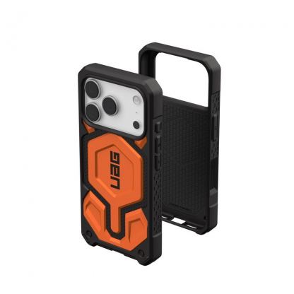 Удароустойчив хибриден кейс с MagSafe за iPhone 17 Pro - UAG Monarch Pro Case (оранжев) 4