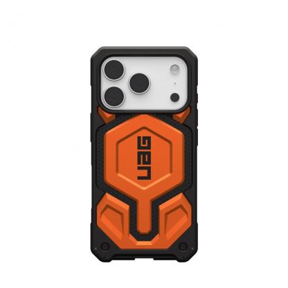 Удароустойчив хибриден кейс с MagSafe за iPhone 17 Pro - UAG Monarch Pro Case (оранжев) 5