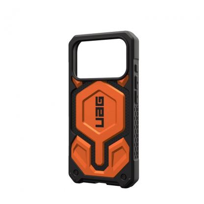 Удароустойчив хибриден кейс с MagSafe за iPhone 17 Pro - UAG Monarch Pro Case (оранжев) 12