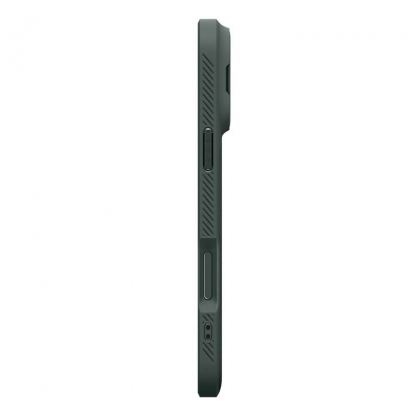 Силиконов (TPU) калъф с капак за камерата с MagSafe за iPhone 17 Pro - Spigen Optik Armor MagSafe Case (зелен) 6