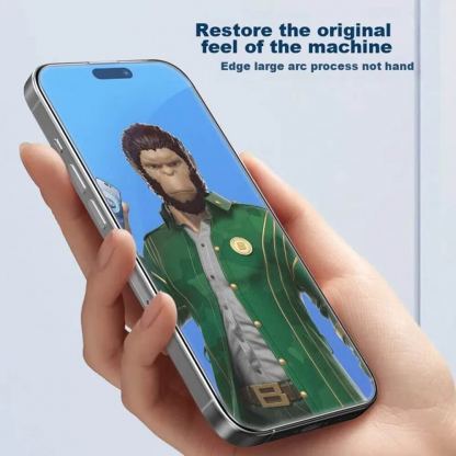 Матирано стъклено покритие за дисплея на iPhone 17 Pro Max, iPhone 16 Pro Max - Blueo Anti-Glare Matte Glass 5