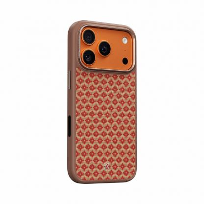 Удароустойчив кевларен кейс с MagSafe за iPhone 17 Pro - Benks Magnetic Armor Pro ArmorGrid Kevlar Case Metal Frame Case 600D (черен) 4