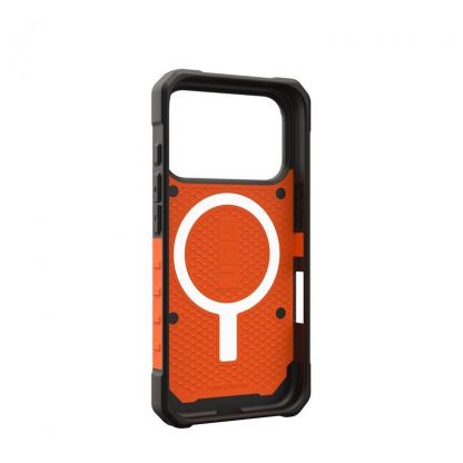 Удароустойчив хибриден кейс с MagSafe за iPhone 17 Pro - UAG Pathfinder MagSafe Case (оранжев) 6