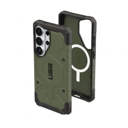 Удароустойчив хибриден кейс с MagSafe за Samsung Galaxy S26 Ultra - UAG Pathfinder MagSafe Case (зелен) 2