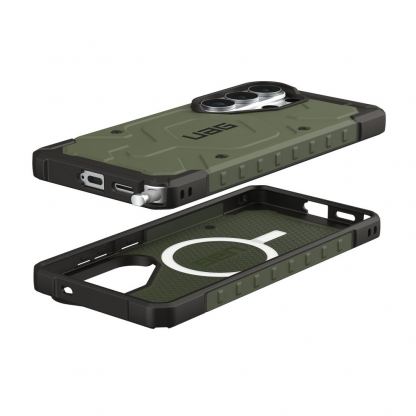 Удароустойчив хибриден кейс с MagSafe за Samsung Galaxy S26 Ultra - UAG Pathfinder MagSafe Case (зелен) 6