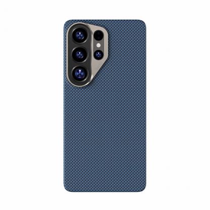 Кевларен кейс с MagSafe за Samsung Galaxy S26 Ultra - Benks Magnetic Armor Tint Kevlar Case 1000D (син) 3