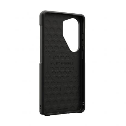 Удароустойчив хибриден кейс с MagSafe за Samsung Galaxy S26 Ultra - UAG Metropolis LT Kevlar Case (тъмносин) 9
