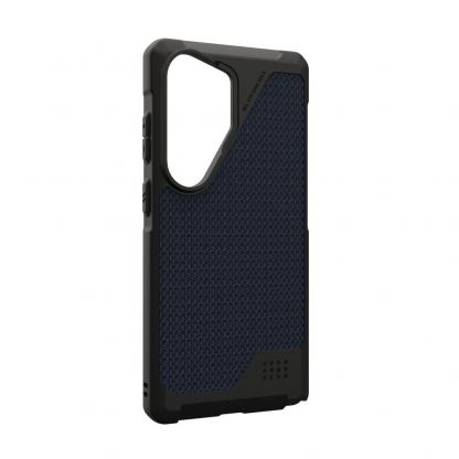 Удароустойчив хибриден кейс с MagSafe за Samsung Galaxy S26 Ultra - UAG Metropolis LT Kevlar Case (тъмносин) 10