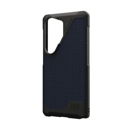 Удароустойчив хибриден кейс с MagSafe за Samsung Galaxy S26 Ultra - UAG Metropolis LT Kevlar Case (тъмносин) 11